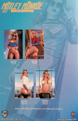 Motley Monroe: Cosplay Showcase #1 - Supergirl Virgin Booty Naughty Metal Exclusive
