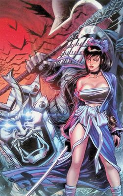 Samurai of Oz #3 - Moonlight Virgin Exclusive