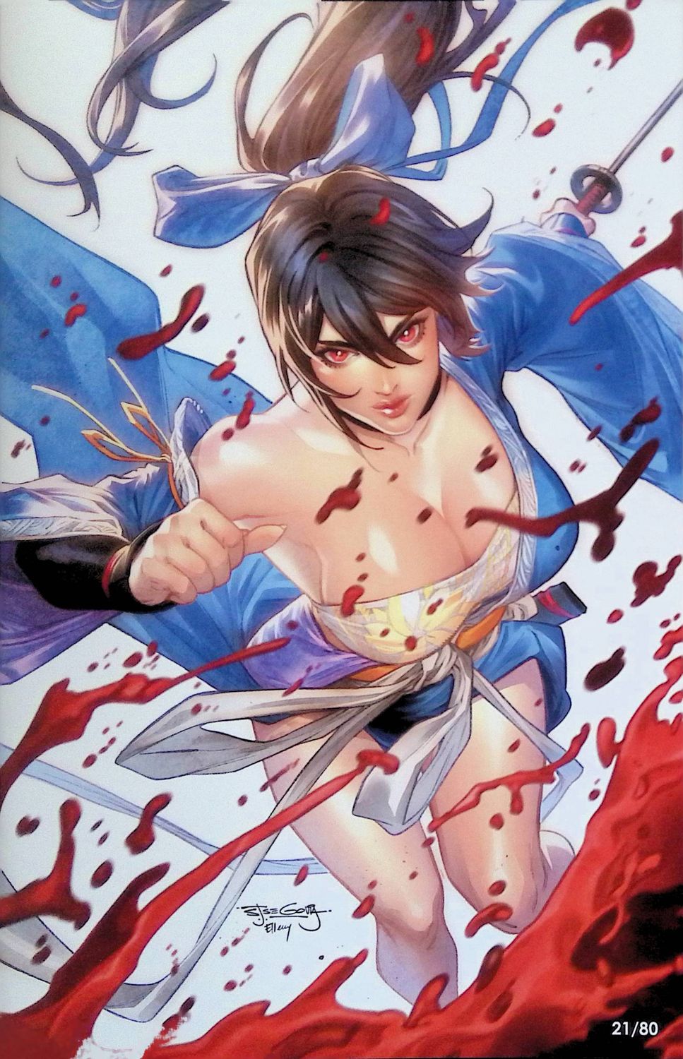 Samurai of Oz #4 - Bloody Blades Virgin Exclusive