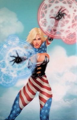 Patriotika United #3 - Guardian Virgin Kickstarter Exclusive