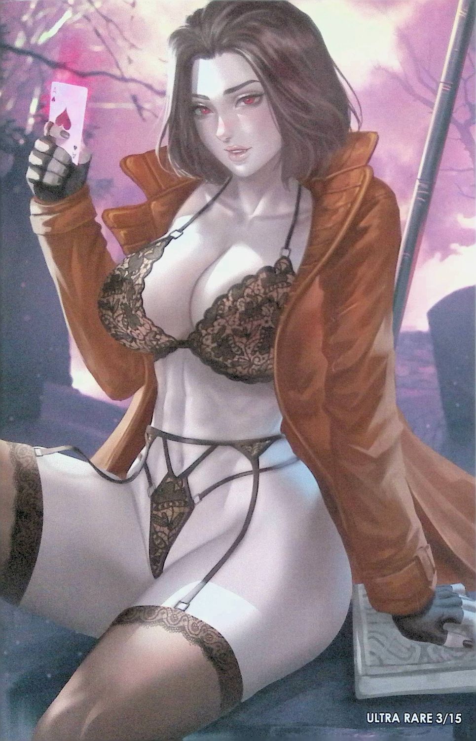 Valkyrie Saviors Forbidden Cosplaying Collection - Gambit Cosplay Virgin Ultra Rare Exclusive