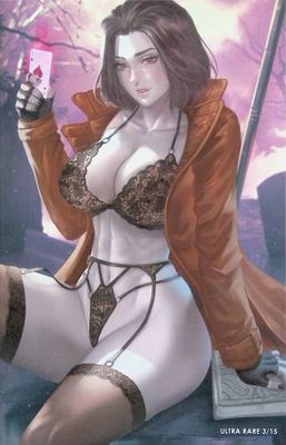 Valkyrie Saviors Forbidden Cosplaying Collection - Gambit Cosplay Virgin Ultra Rare Exclusive
