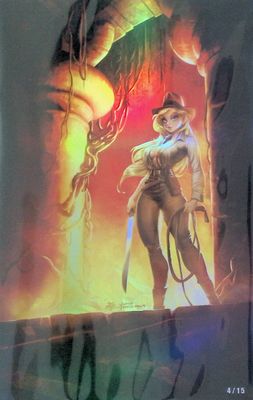 Patriotika United #3 -  Indiana Jones Homage Virgin Holofoil