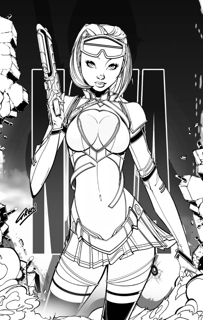 Moonjiggle #1 - Artist Edition Sketch Variant