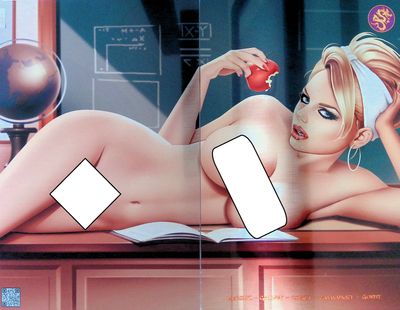 Spirit of the Dragon #5 - Garvey - Kickstarter Naughty Wraparound Metal Exclusive