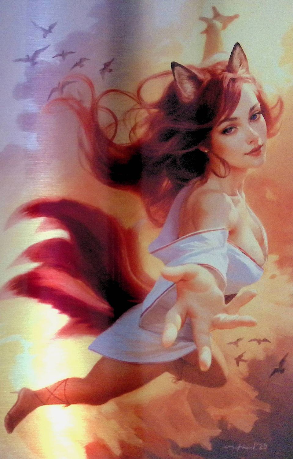 The Girl With Nine Tails #2 - Kickstarter Metal Exclusive