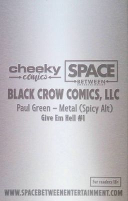 Give Em Hell #1 - Naughty Virgin Metal Kickstarter Exclusive