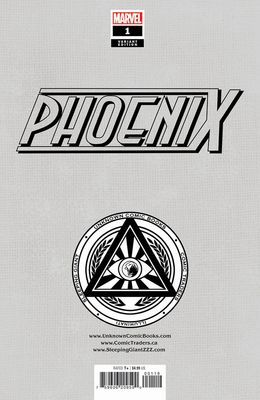 Phoenix #1 - Szerdy - SDCC Marvel Girl Virgin Foil Exclusive