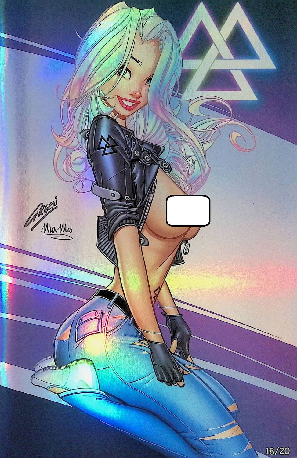 Prizmatic #1 - Paul Green - Kickstarter Naughty Virgin Foil Exclusive