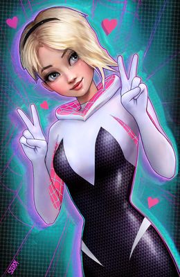 Amazing Spider-Man #29 - Szerdy - Spider-Gwen Virgin Foil Exclusive