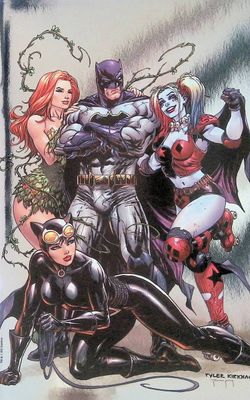 Batman: Rebirth #1 - Kirkham - Virgin Silver Foil Exclusive
