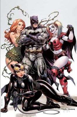Batman: Rebirth #1 - Kirkham - Virgin Silver Foil Exclusive