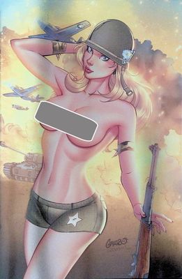 Alien Armageddon: 1944 - Sexy Soldier Naughty Virgin Foil Exclusive