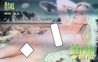 From Saturn She Fell #1 - Kickstarter Area 51 Nude Foil Exclusive