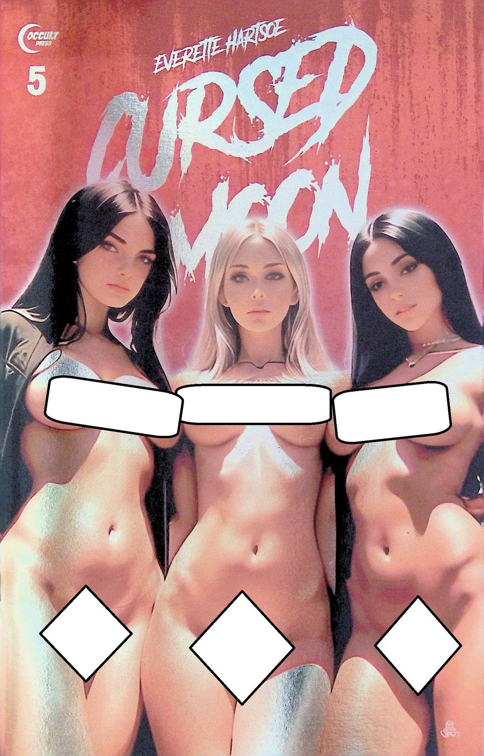 Cursed Moon #5 - Kickstarter Naughty "The Pack" Foil Exclusive