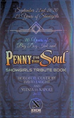 Penny For Your Soul: Showgirls Tribute Book - Virgin Foil Exclusive