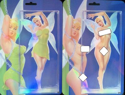 City Queens #1 - Tinkerbell Trapped Virgin Foil Variants