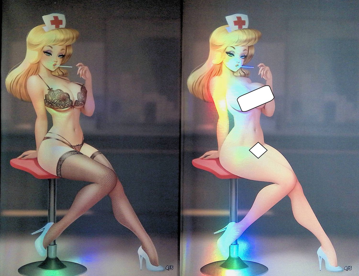 Yummy #1 - Hello Nurse! Virgin Foil Variants