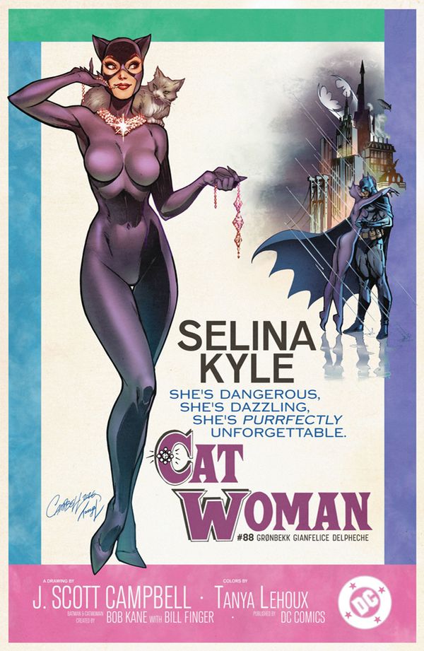 Catwoman #88 - J. Scott Campbell  - Breakfast with Selina Exclusive Variant