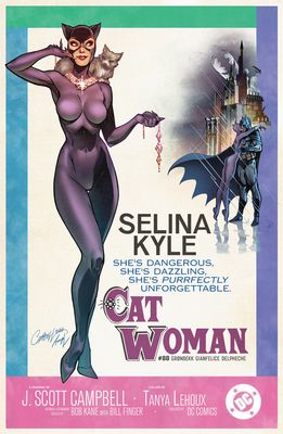 Catwoman #88 - J. Scott Campbell  - Breakfast with Selina Exclusive Variant