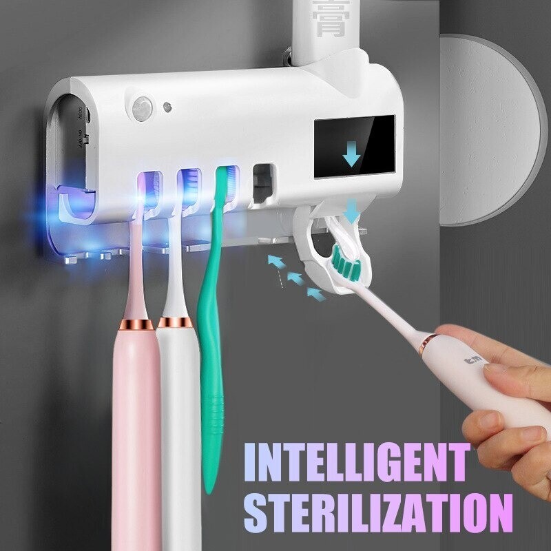 Ultraviolet toothbrush sterilizer