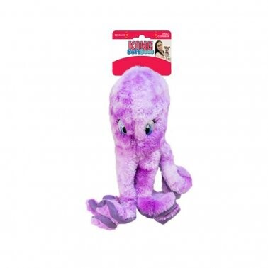 Kong® SoftSeas Octopus Dog Toy, Small, Purple