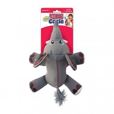 Kong® Ultra Ella Elephant Dog Toy, Medium, Gray