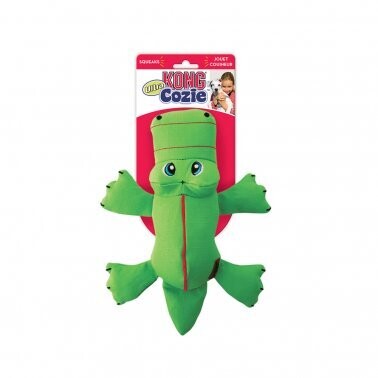 Kong® Ultra Ana Alligator Dog Toy, Medium, Green