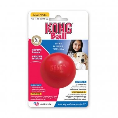 Kong® Signature Ball Dog Toy Small Red