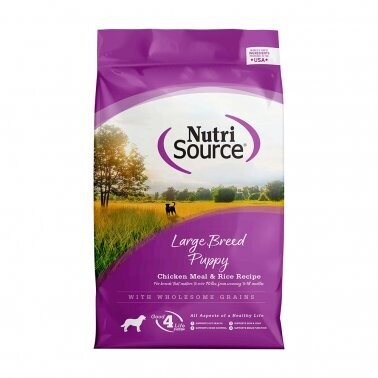 NutriSource® Large Breed Puppy Chicken & Rice Formula Dog Food 30 Lbs