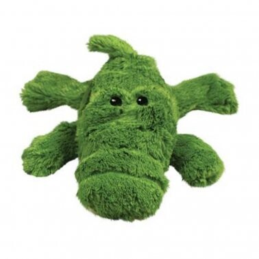 Kong® Cozie™ Ali Aligator Dog Toy, Small, Green