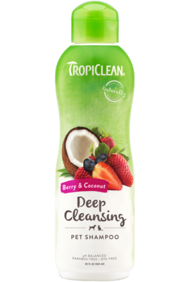 Tropiclean Berry & Coconut Pet Shampoo 20oz
