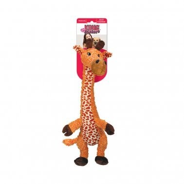 Kong® Luvs Giraffe Dog Toy, Small, Orange