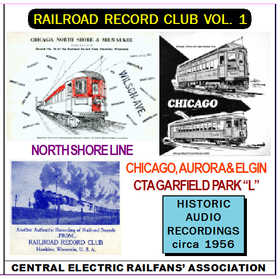 AR-3 Railroad Record Club Vol. 1 Audio CD