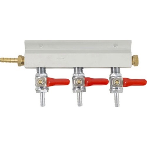 3 Line Distribution Bar / Gas Manifold