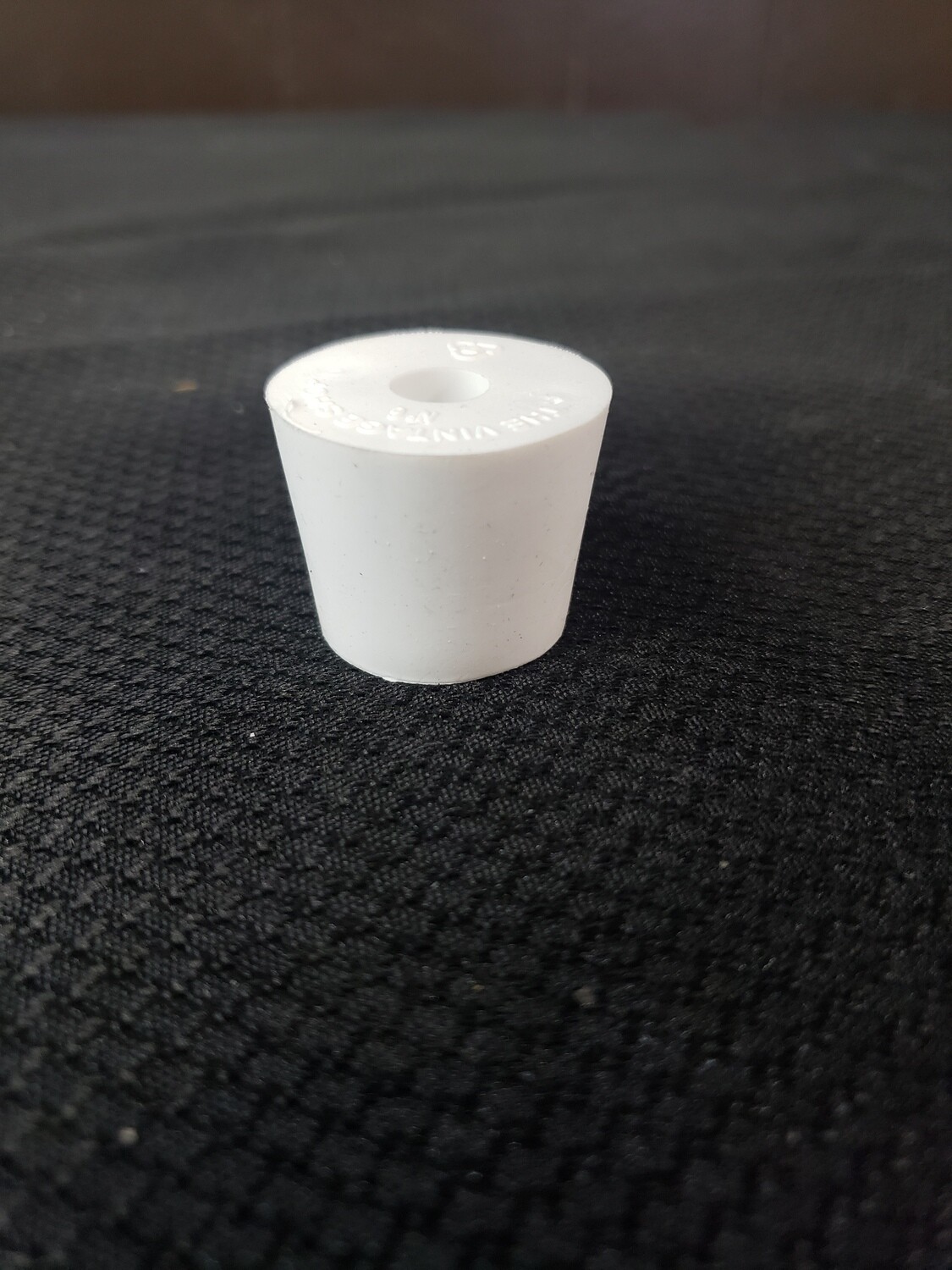 Rubber Stopper, #6 with Airlock Hole, 