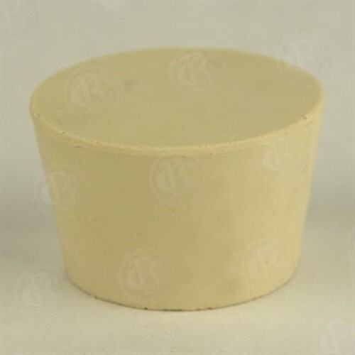 Rubber stopper - #8 1/2 , no hole