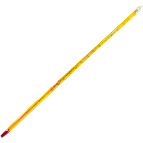Thermometer - Glass Stem with Red Liquid  -20 to 110C
