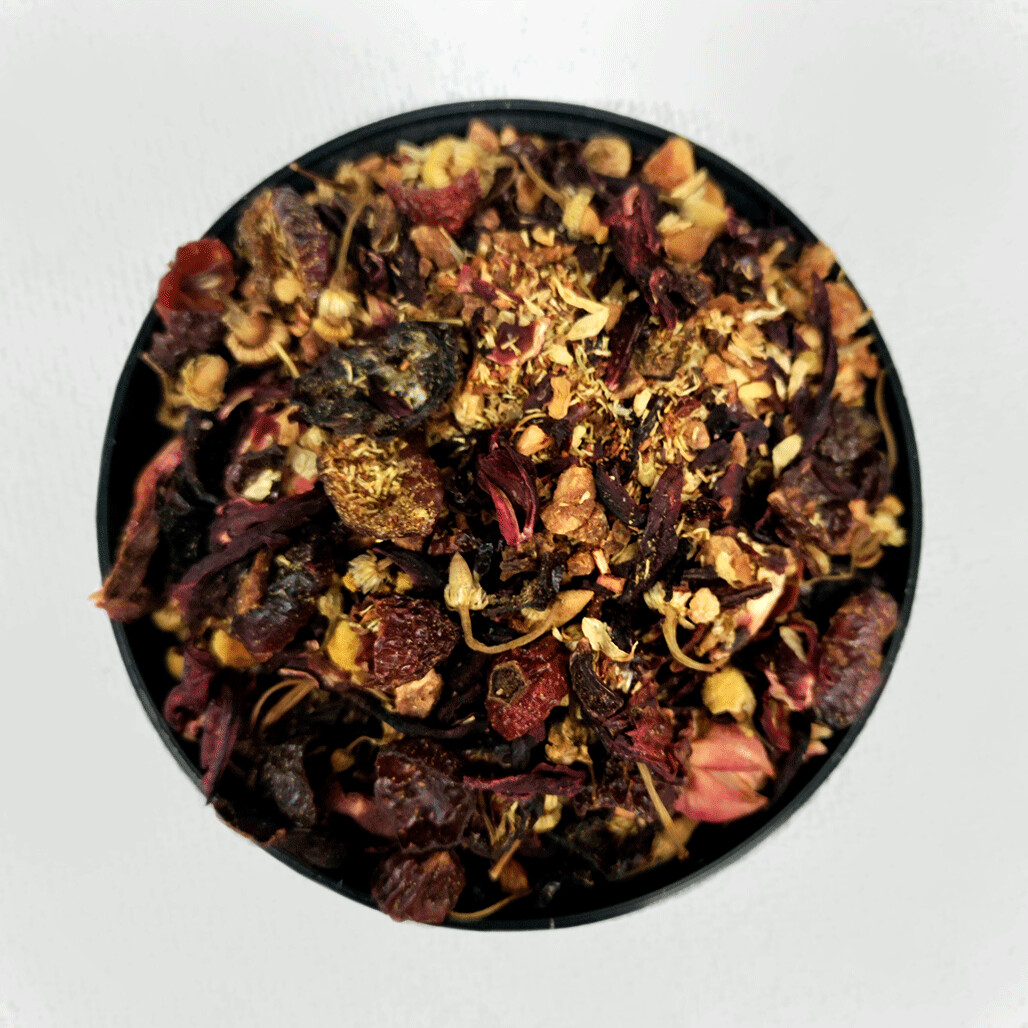 Herbal Cranberry Orange Tea - Caffeine free - by the ounce