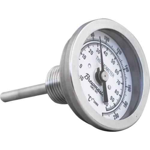 Brewer&#39;s Best Kettle Thermometer Dial 3&quot; Dial 4&quot; Probe