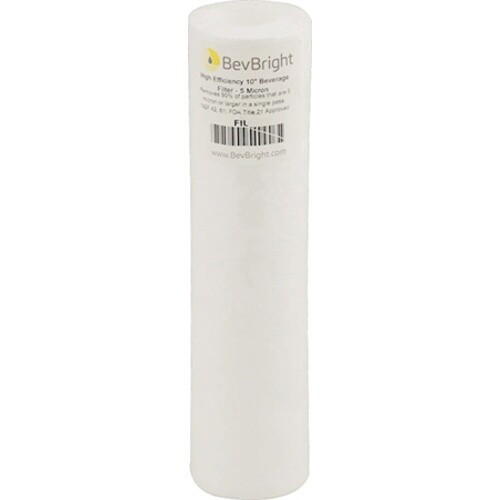 BevBright™ High Efficiency Beverage Filter - 1 Micron