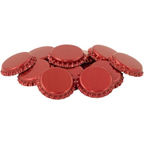 Crown Caps - Red - Gross Package (144 Pack)