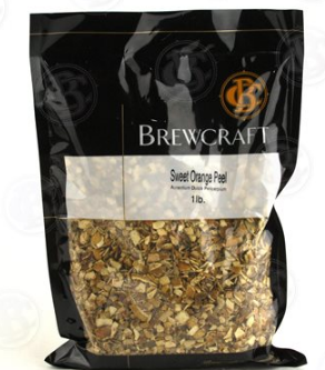 Sweet Orange Peel Tea and Beer Additive- Caffeine Free
