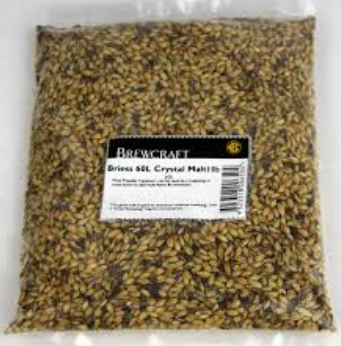 Caramel 60L Malt - by the half pound.