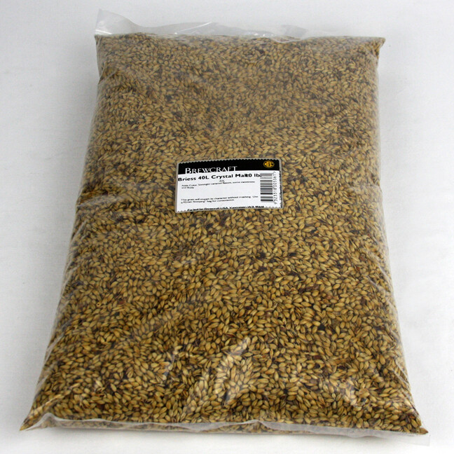 Caramel 40L Malt - by the half pound.