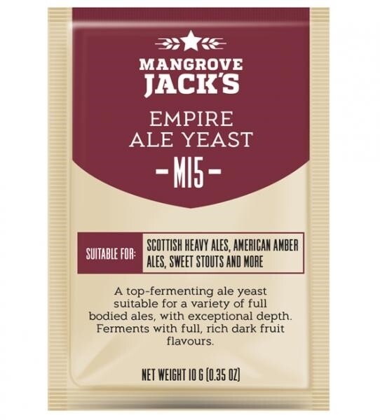 Mangrove Jack’s CS Dried Yeast Empire Ale M15
