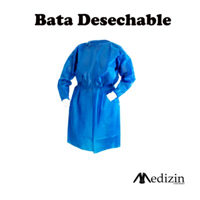 Bata Desechable 10  piezas