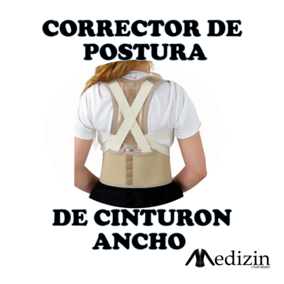 CORRECTOR DE POSTURA CINTURON ANCHO