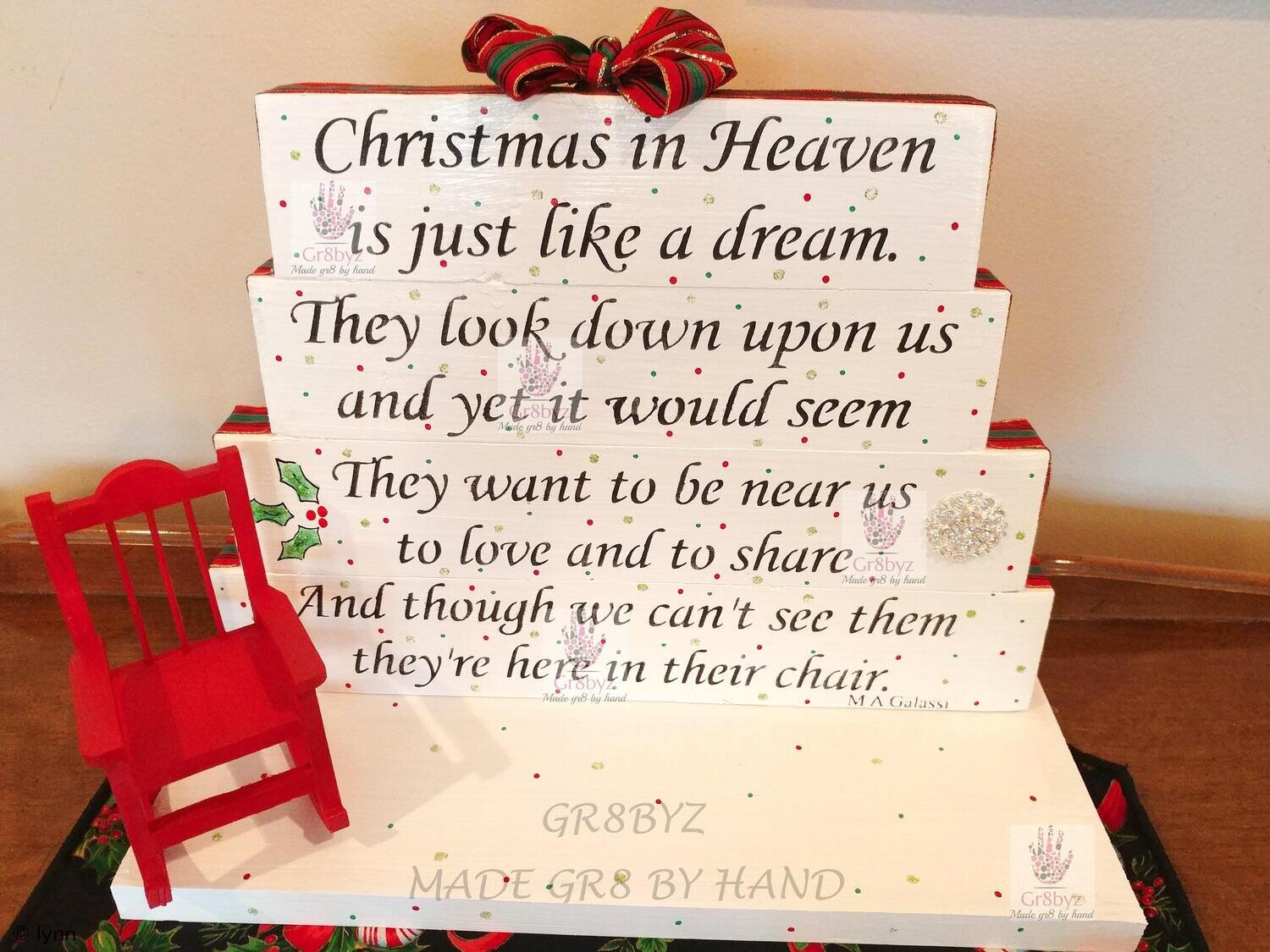 Christmas in Heaven Sign