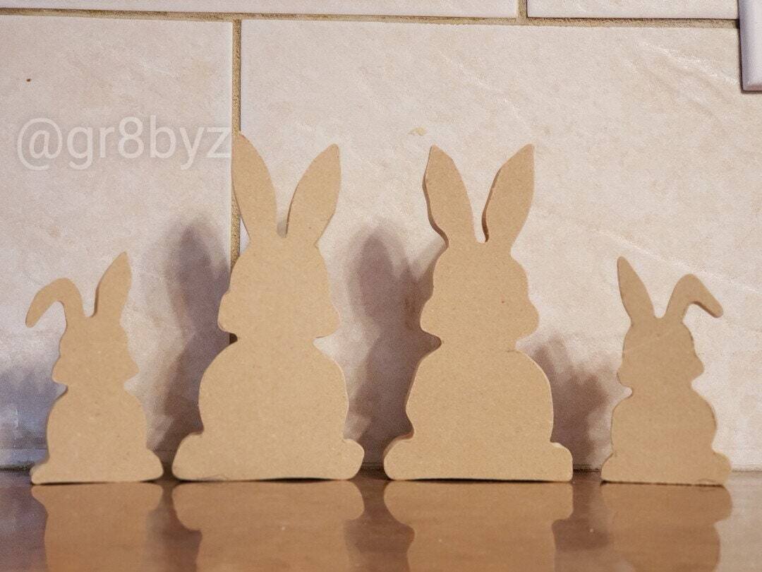 Chunky Easter Bunny family